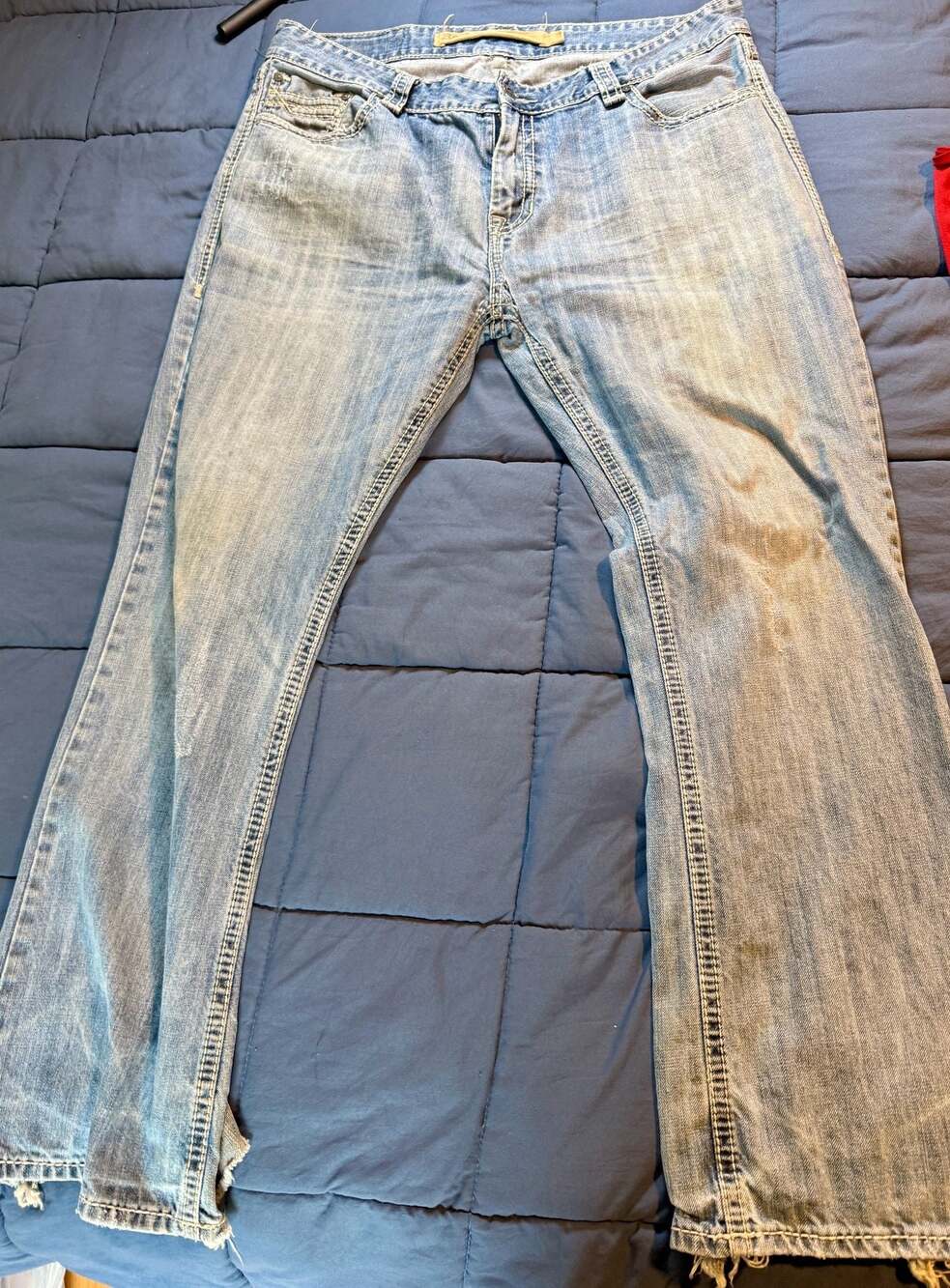 Robin's Jean Distressed Light Wash Denim Jeans